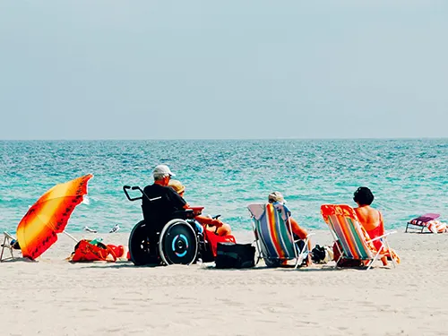 15+1 beaches accessible to people with disabilities in Halkidiki