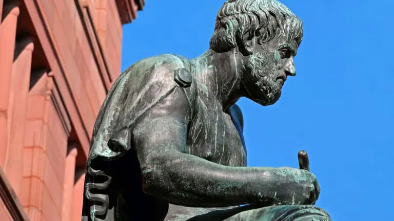 Aristotle: one of the most important thinkers of western philosophy who lived in Chalkidiki